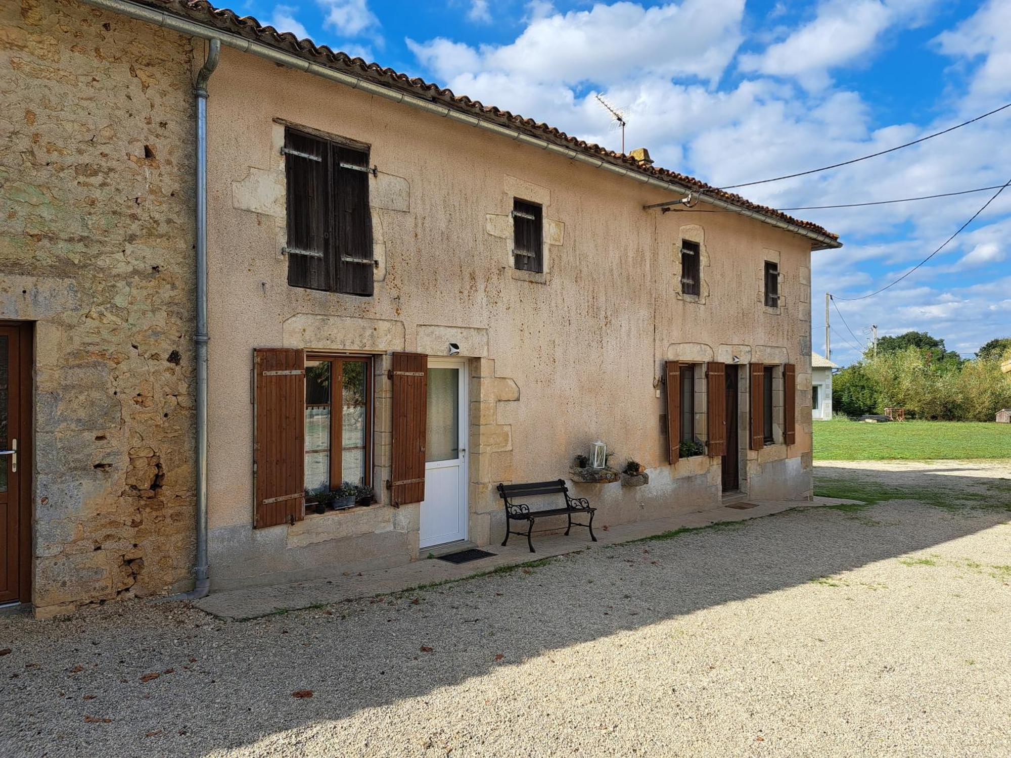 לינה וארוחת בוקר Sanxay Domaine De La Briouse מראה חיצוני תמונה