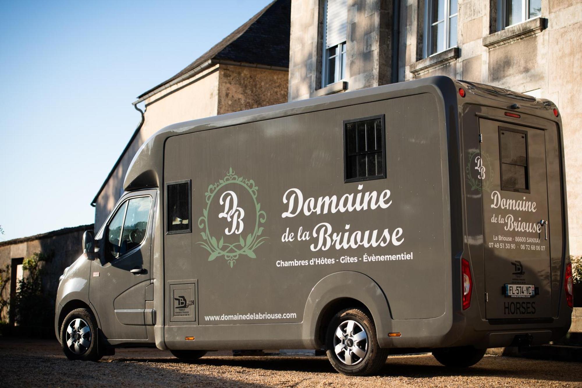 לינה וארוחת בוקר Sanxay Domaine De La Briouse מראה חיצוני תמונה